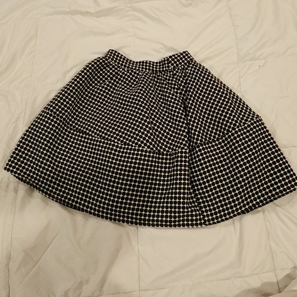 Polkadot circle skirt